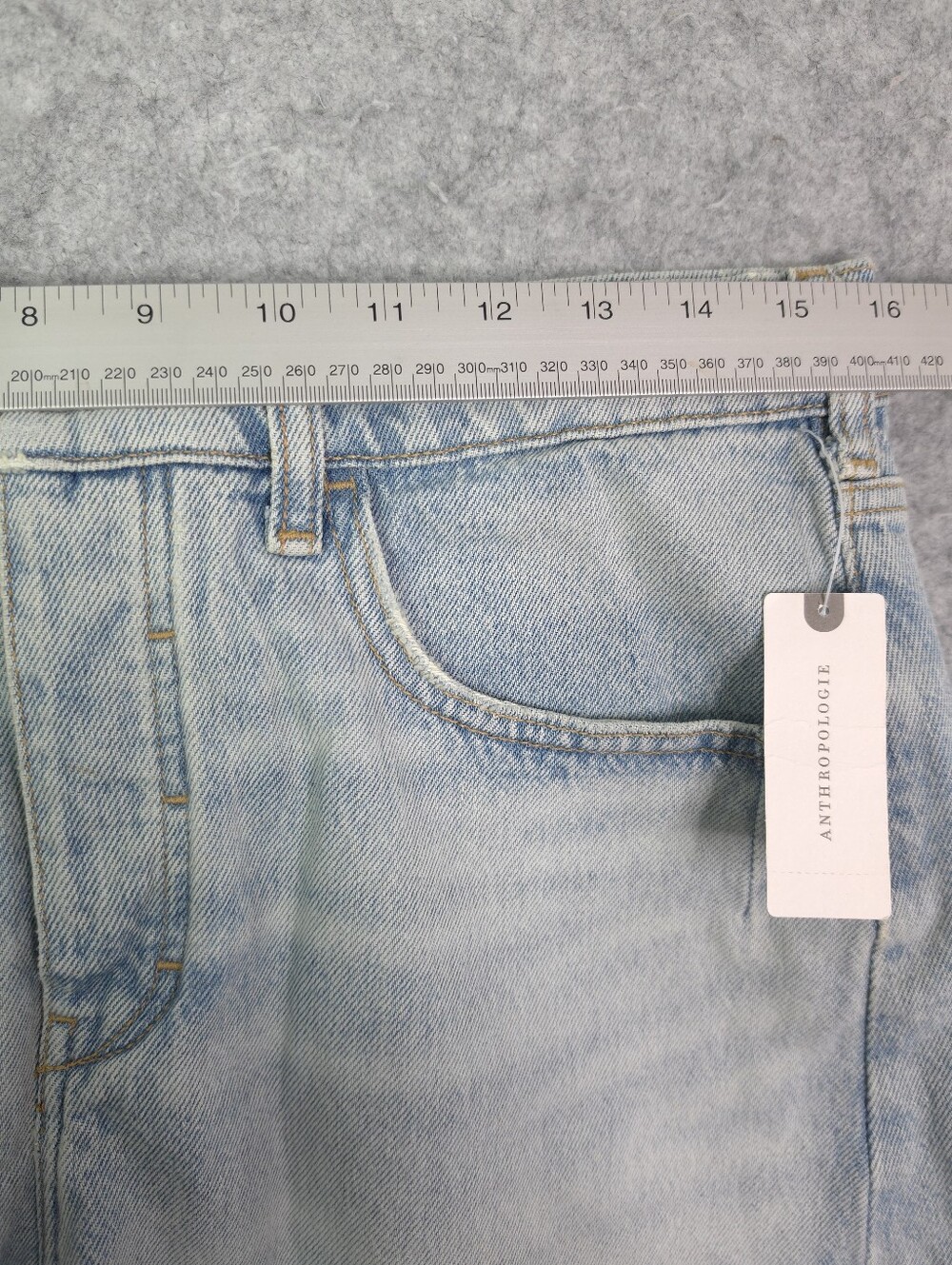 Pilcro Everyday Denim Light Wash Cutoff Shorts - Picture 10 of 12